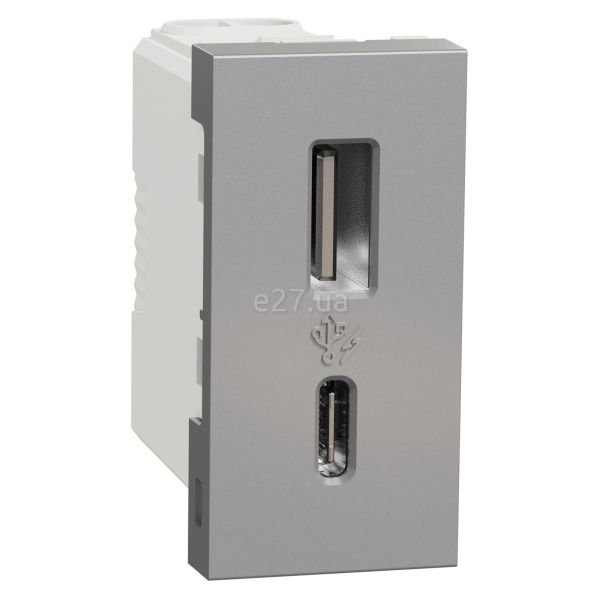 Розетка USB Schneider Electric NU301630 Unica New