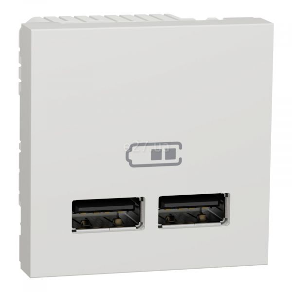 Розетка USB Schneider Electric NU341818 Unica New