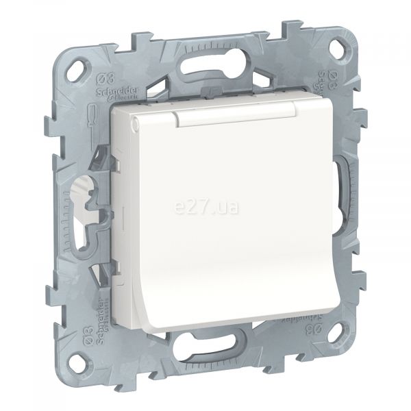 Розетка 220В Schneider Electric NU503718TA Unica New