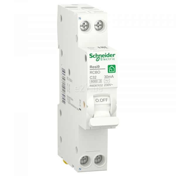 Диференціальний автомат Schneider Electric R9D87632 Resi9