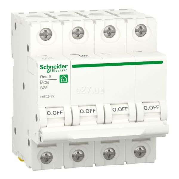 Автоматичний вимикач Schneider Electric R9F02425 Resi9