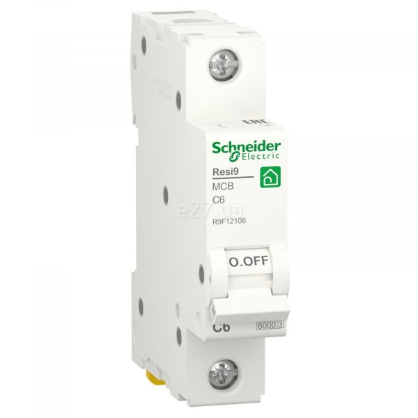 Автоматический выключатель Schneider Electric R9F12106 Resi9