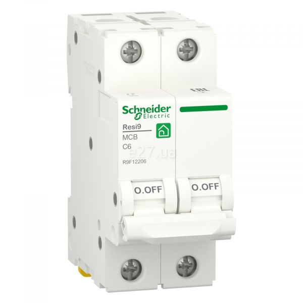 Автоматичний вимикач Schneider Electric R9F12206 Resi9