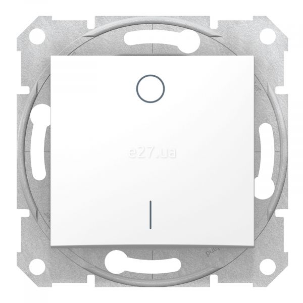 Вимикач двополюсний Schneider Electric SDN0200121 Sedna