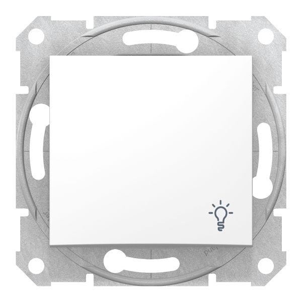 Вимикач без фіксації 1-клавішний Schneider Electric SDN0900121 Sedna