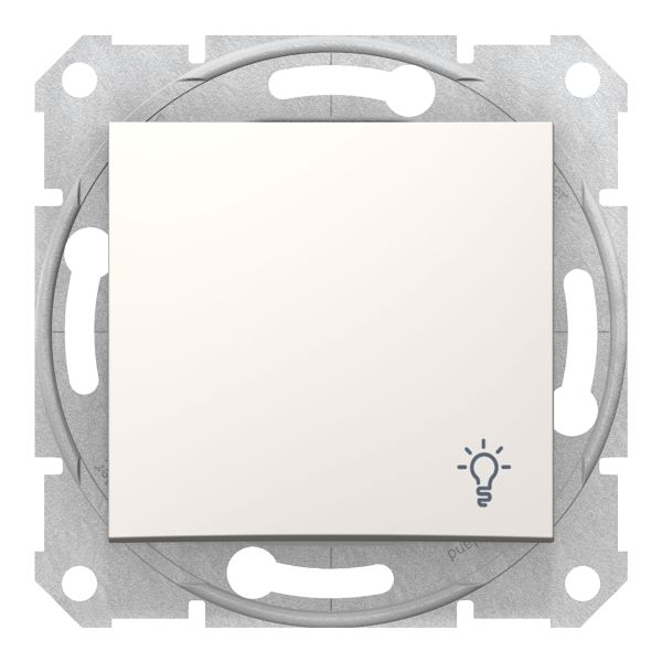 Вимикач без фіксації 1-клавішний Schneider Electric SDN0900123 Sedna