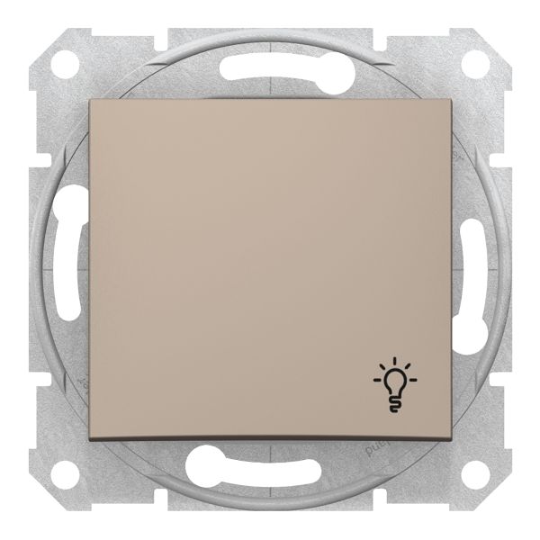 Вимикач без фіксації 1-клавішний Schneider Electric SDN0900168 Sedna