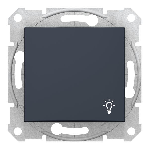 Вимикач без фіксації 1-клавішний Schneider Electric SDN0900170 Sedna