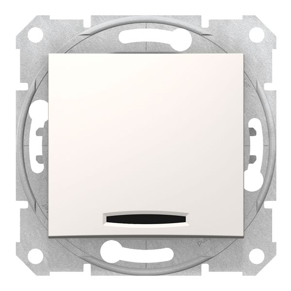 Переключатель проходной 1-клавишный Schneider Electric SDN1500223 Sedna