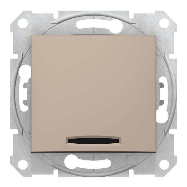 Переключатель проходной 1-клавишный Schneider Electric SDN1500268 Sedna