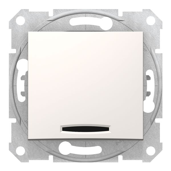 Выключатель без фиксации 1-клавишный Schneider Electric SDN1600123 Sedna