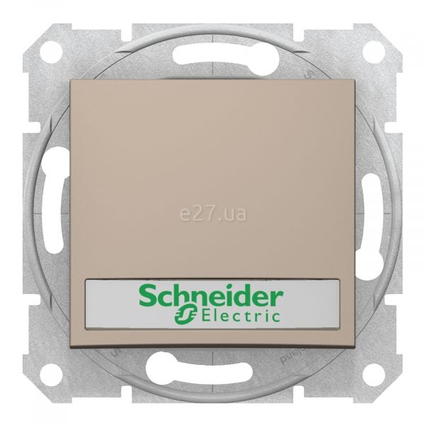 Вимикач без фіксації 1-клавішний Schneider Electric SDN1600368 Sedna