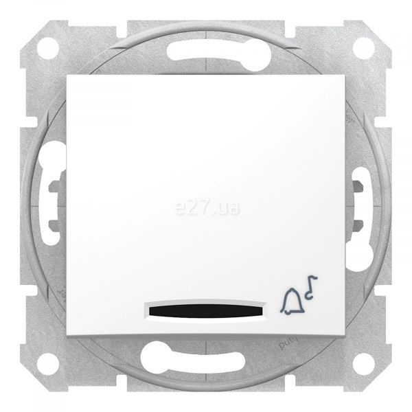 Вимикач без фіксації 1-клавішний Schneider Electric SDN1600421 Sedna