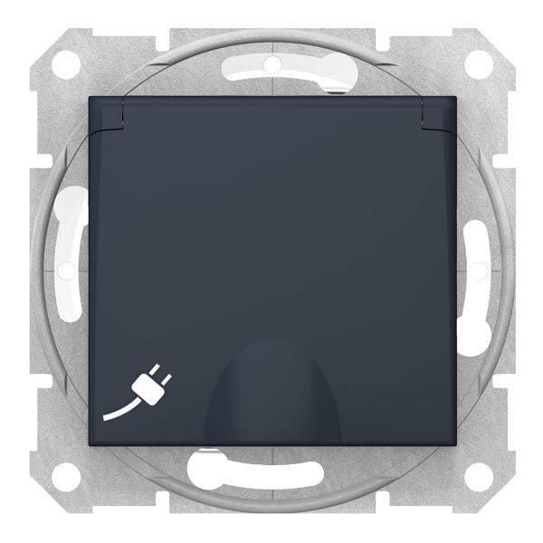 Розетка 220В Schneider Electric SDN3100570 Sedna