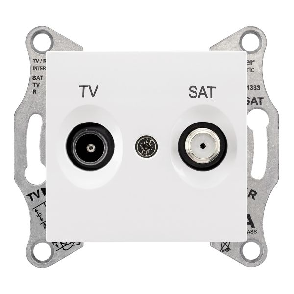 Розетка TV проходная Schneider Electric SDN3401921 Sedna
