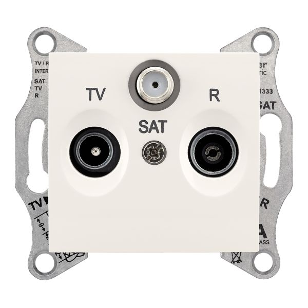 Розетка TV проходная Schneider Electric SDN3501223 Sedna