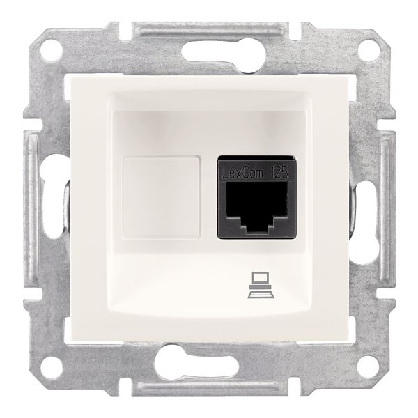 Розетка компьютерная Schneider Electric SDN4300123 Sedna