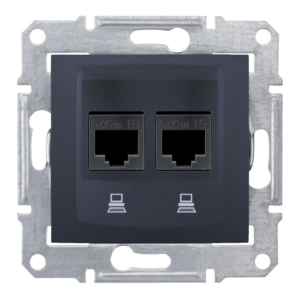 Розетка компьютерная Schneider Electric SDN4600170 Sedna