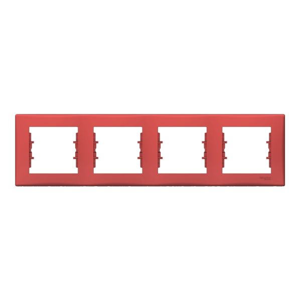 Рамка 4 поста Schneider Electric SDN5800741 Sedna