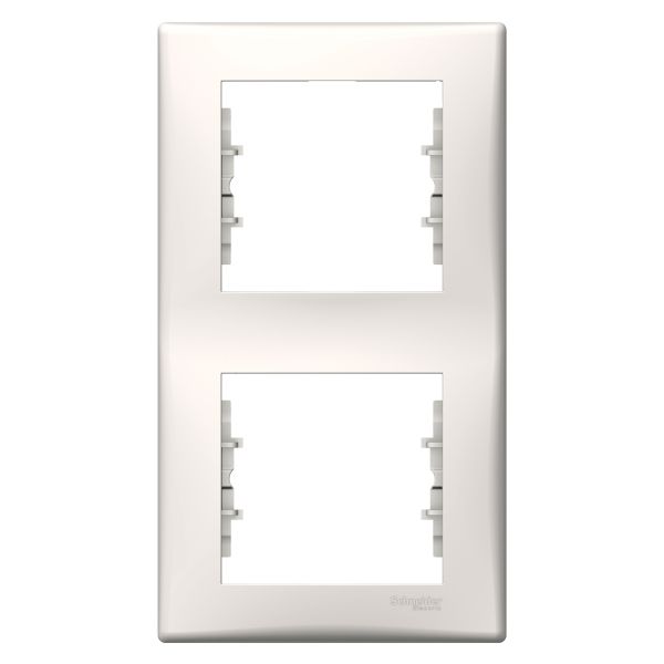 Рамка 2 поста вертикальна Schneider Electric SDN5801123 Sedna