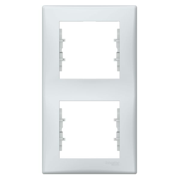 Рамка 2 поста вертикальна Schneider Electric SDN5801133 Sedna