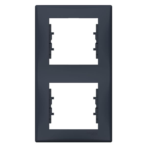 Рамка 2 поста вертикальна Schneider Electric SDN5801170 Sedna