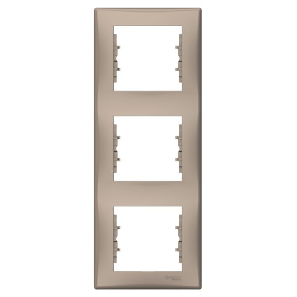 Рамка 3 поста вертикальна Schneider Electric SDN5801368 Sedna