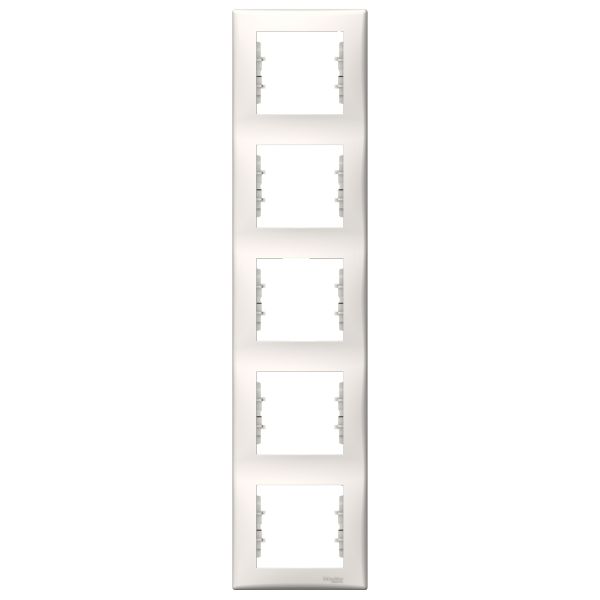 Рамка 5 постів вертикальна Schneider Electric SDN5801523 Sedna