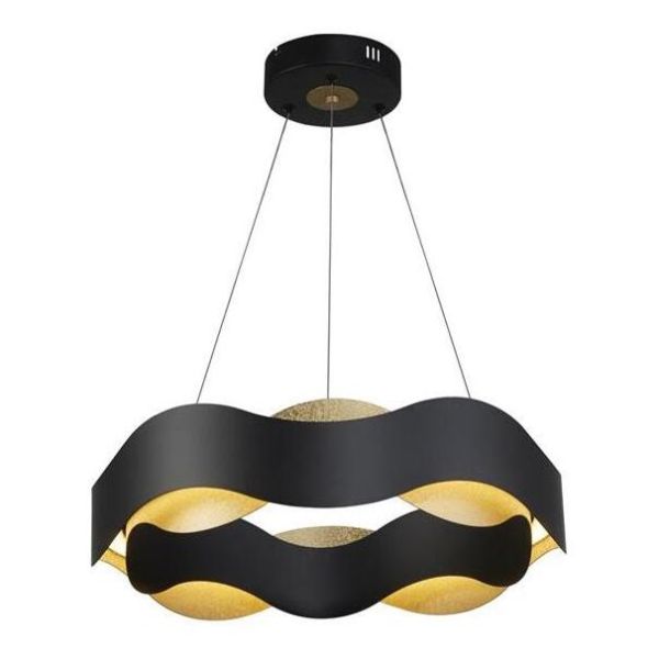 Подвесной светильник Searchlight 23050-400BK