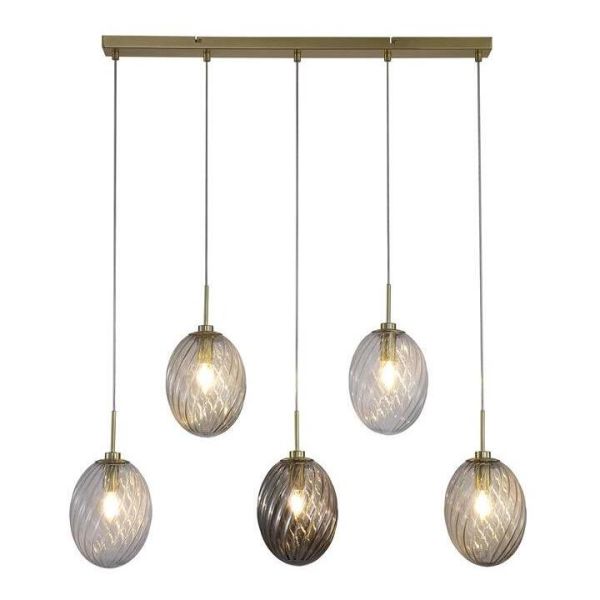 Подвесной светильник Searchlight 24141-5SB