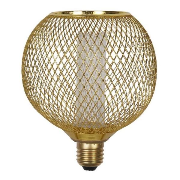 Лампа светодиодная диммируемая Searchlight 26003GO мощностью 4.5W с цоколем E27, температура цвета — 2700К