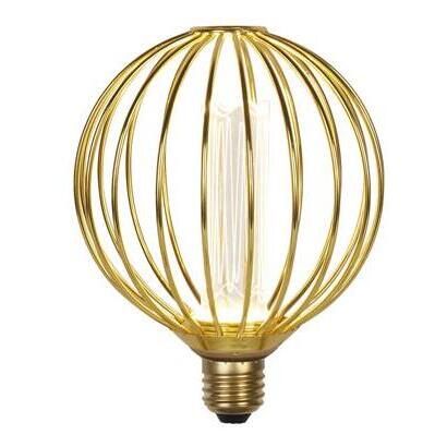 Лампа светодиодная диммируемая Searchlight 26004GO мощностью 4.5W с цоколем E27, температура цвета — 2700К