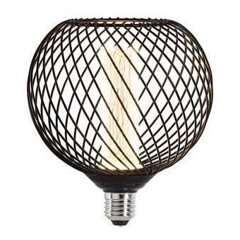 Лампа светодиодная диммируемая Searchlight 36604BK мощностью 4.5W с цоколем E27, температура цвета — 2700К