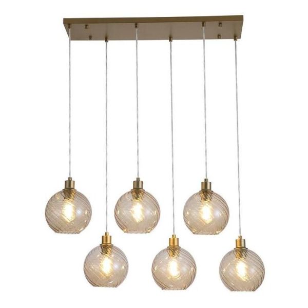 Подвесной светильник Searchlight 44520-6CP