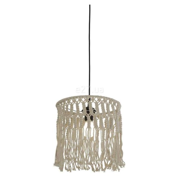 Підвісний світильник Searchlight 60471CW Bahama Macrame Pendant - White