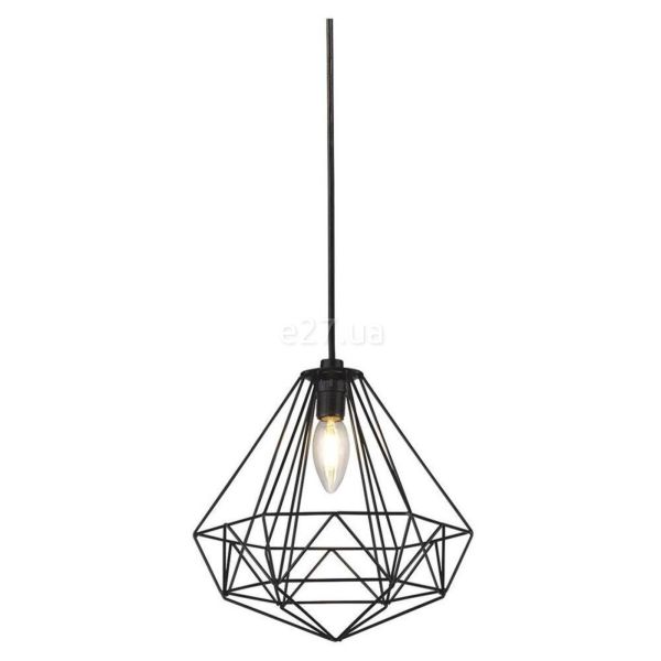 Підвісний світильник Searchlight 62143CW Nico Pendant - Black Wire