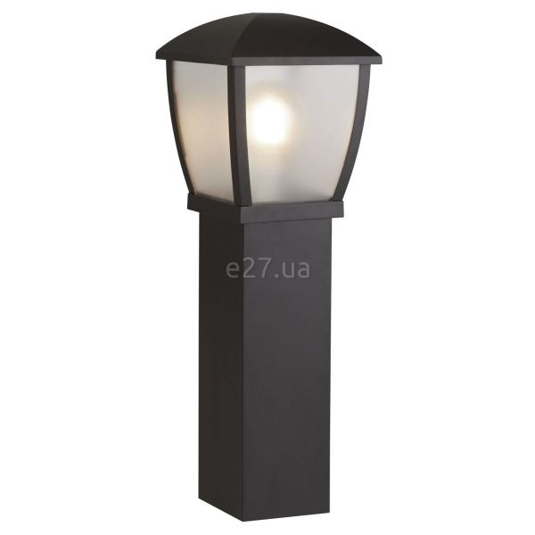 Парковий світильник Searchlight 6591-730 Seattle Outdoor Post - Black & Clear Frosted Panels, IP44