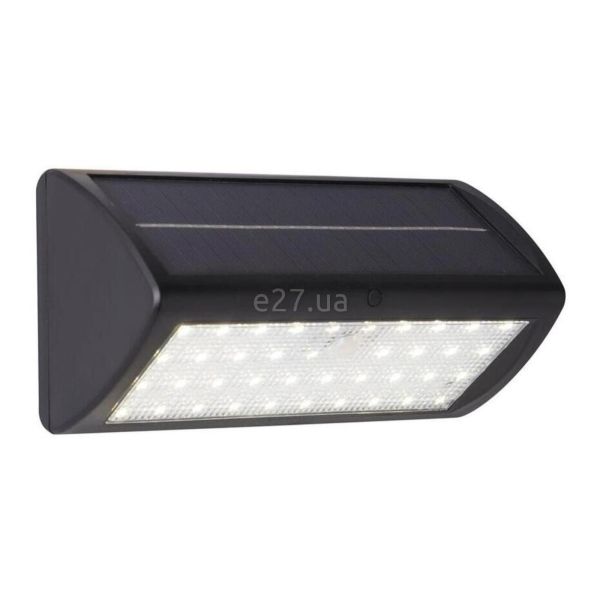 Настінний світильник Searchlight 67422BK-PIR Solar LED Wall Light with PIR Sensor - Black ABS & Clear PC