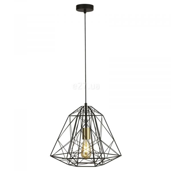 Підвісний світильник Searchlight 7271BK Geometric Cage
