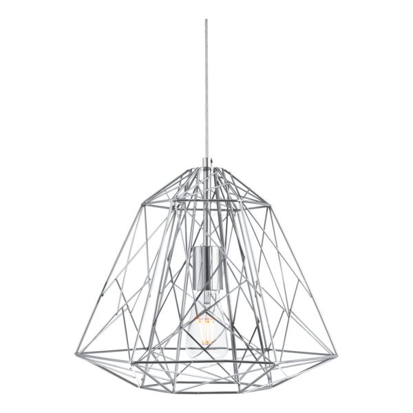 Подвесной светильник Searchlight 7271CC Geometric Cage