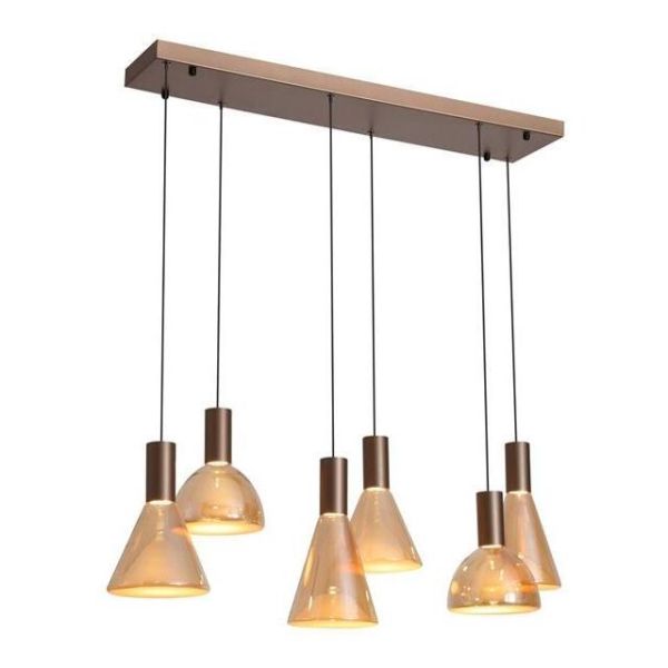 Подвесной светильник Searchlight 77410-6AM