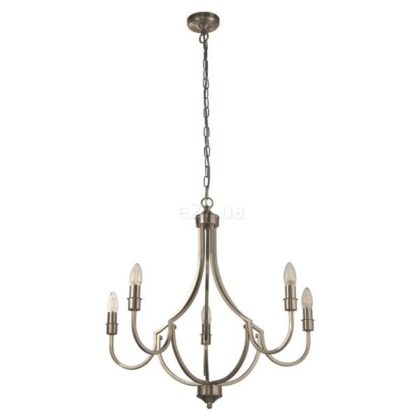 Люстра Searchlight 82915-5SS Lodge 5Lt KD Chandelier - Satin Silver