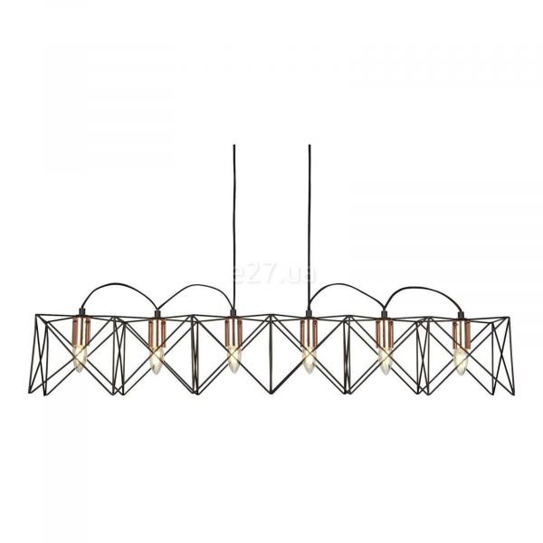 Підвісний світильник Searchlight 8416-6BK Anthea