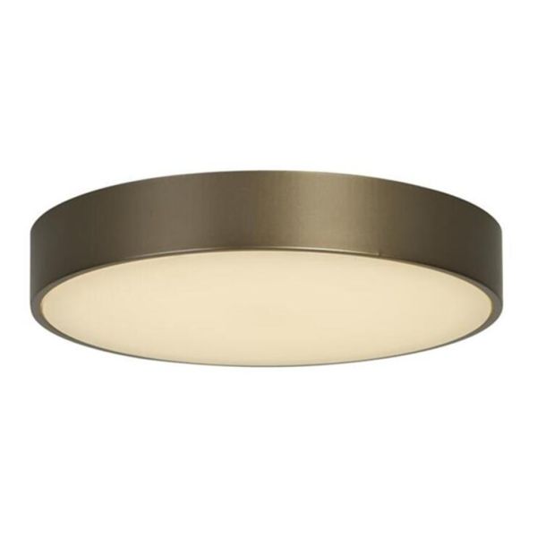 Стельовий світильник Searchlight 85431BZ Palma LED Flush, Bronze Polycarbonate with