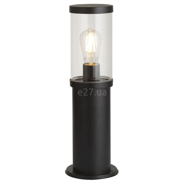 Парковий світильник Searchlight 8631-450 Barkerloo Outdoor Post - 450mm Black with Clear Glass