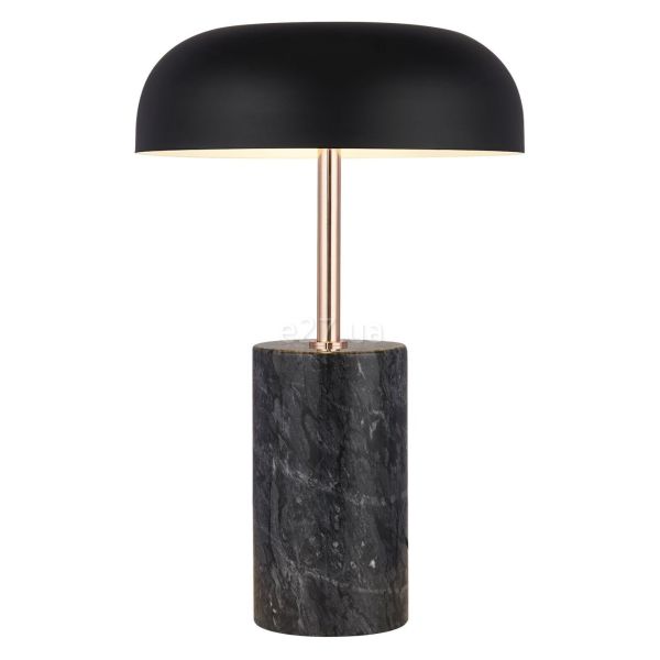 Настольная лампа Searchlight EU60709BK x Frankfurt Table Lamp - Black Marble