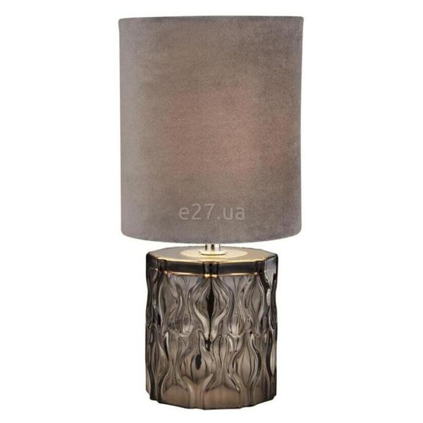 Настільна лампа Searchlight EU60748SM Julia Table Lamp - Smoked Glass