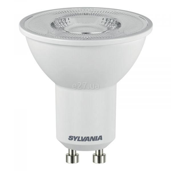 Лампа светодиодная Sylvania 29183 мощностью 7W из серии RefLED. Типоразмер — MR16 с цоколем GU10, температура цвета — 3000K