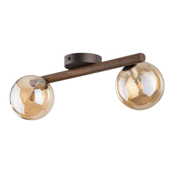 Бра TK Lighting 11092 Estera Wood Orzech Bursztyn