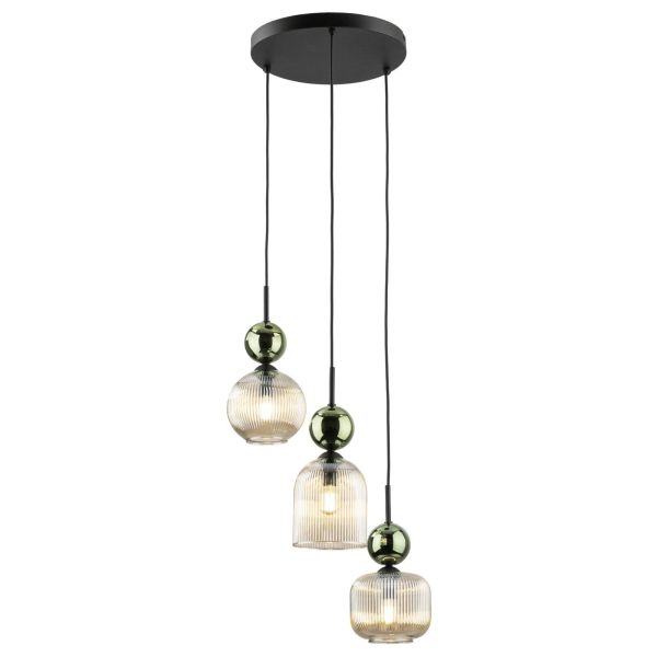 Подвесной светильник TK Lighting 11148 Sophia Green Cognac